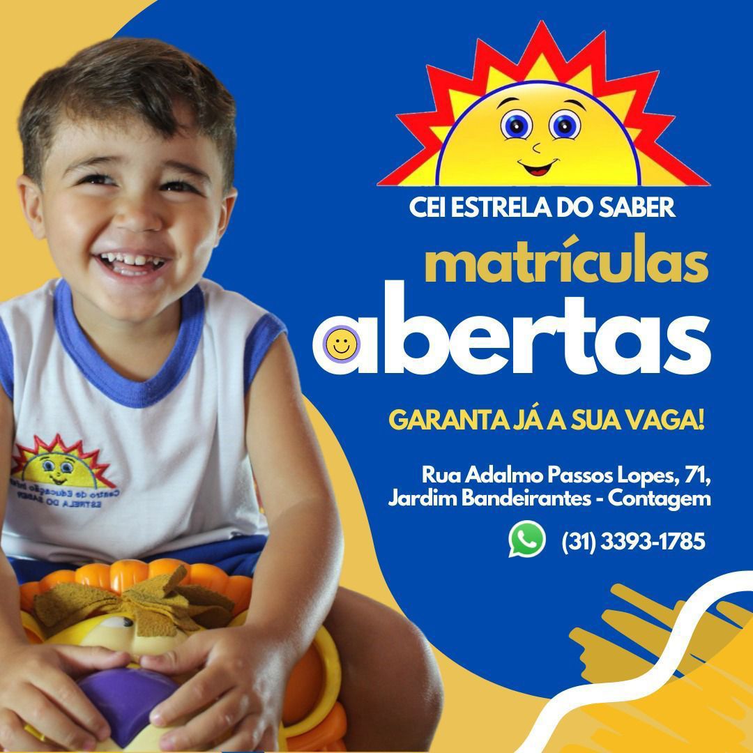 Matrículas Abertas - Estrela do Saber